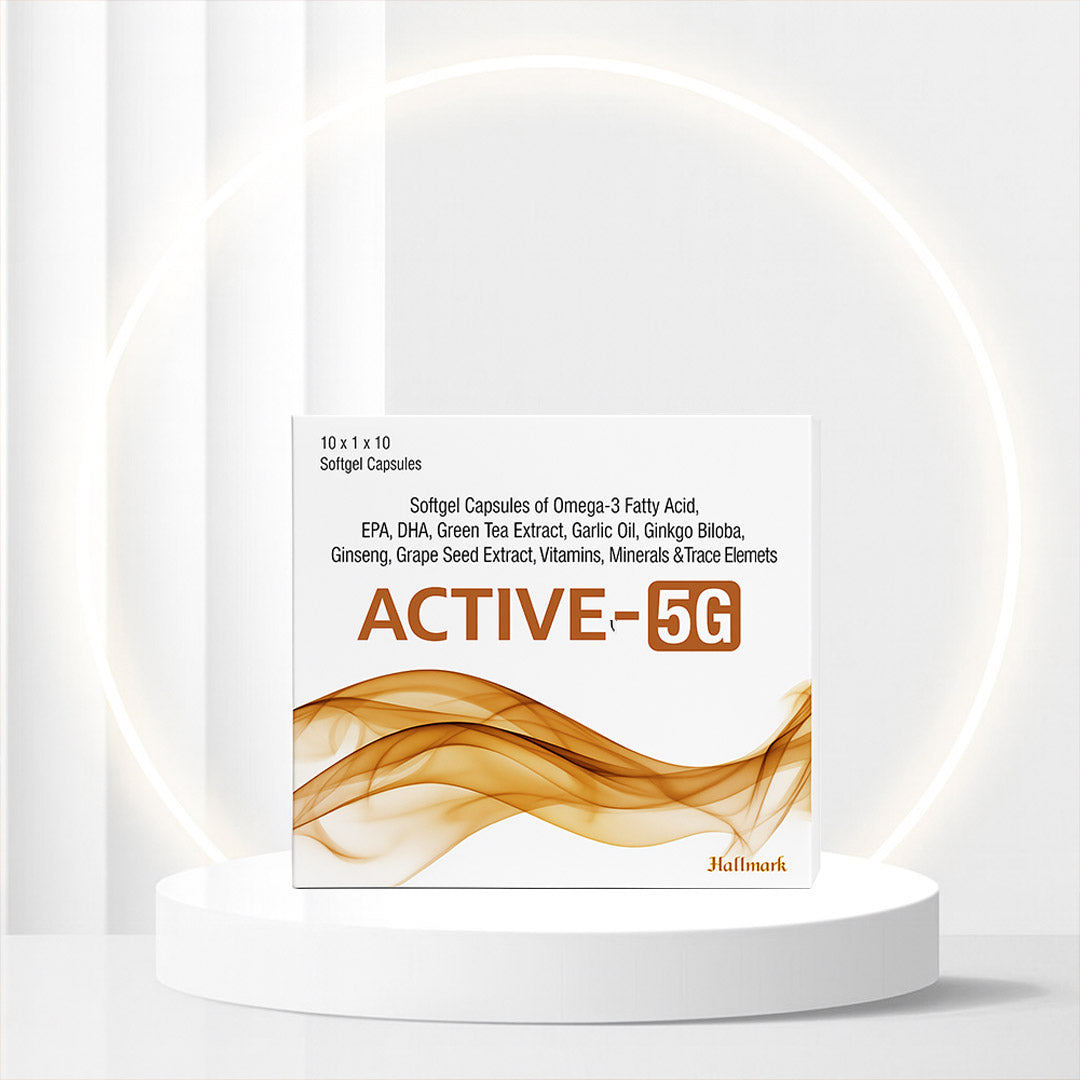 Active-5G Softgel Capsules – Advanced Nutritional Support for Peak Performance