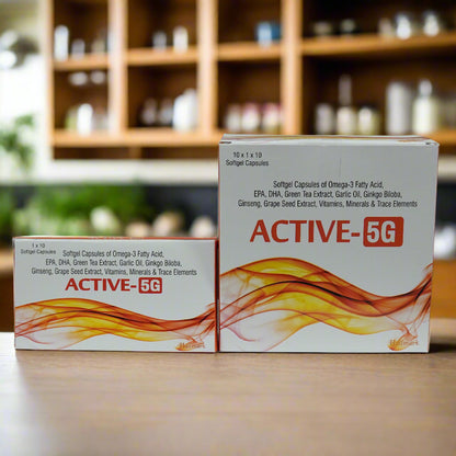 Active-5G Softgel Capsules – Advanced Nutritional Support for Peak Performance